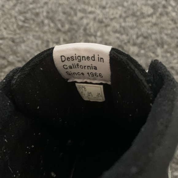 Black Old Skool High Top Vans - Picture 4 of 5